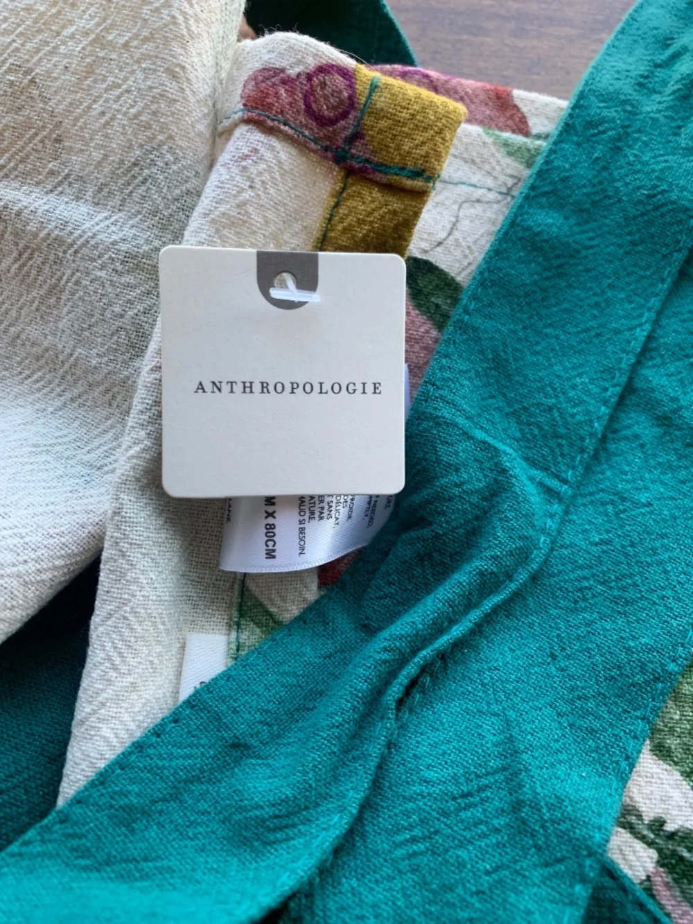 Anthropologie Pear Apron and Spatula Set NWT